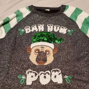 Bah Hum Pug🎄 Sweater